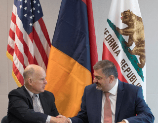 Governor Brown Welcomes Armenia to Under2 Climate Coalition