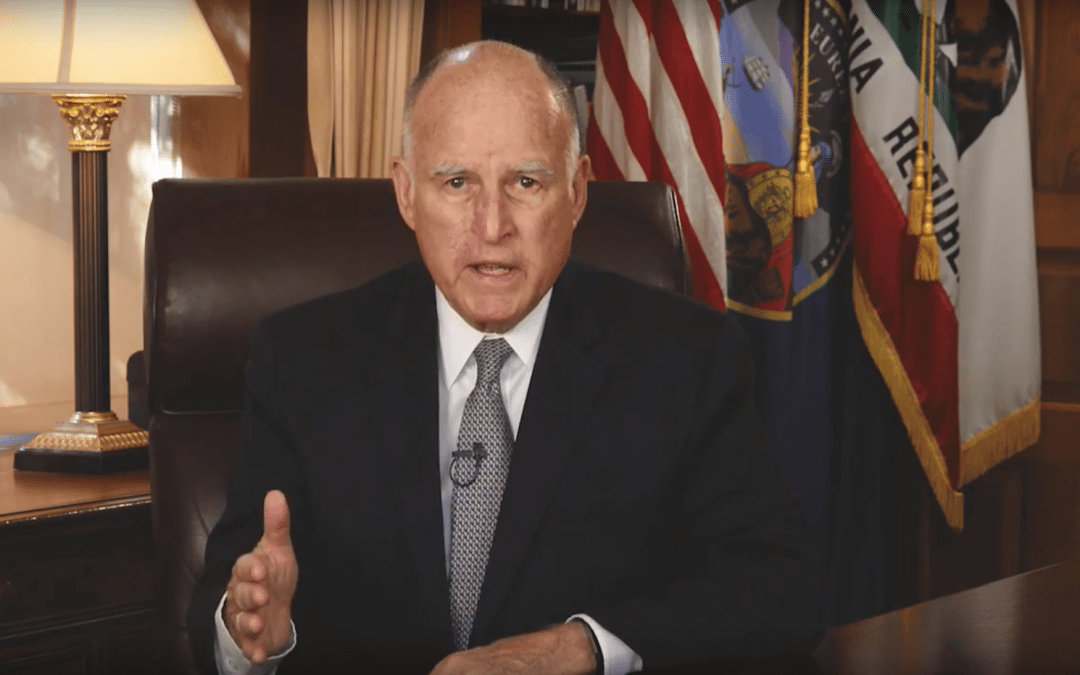 Governor Brown Issues Statement on Water Infrastructure Improvements for the Nation Act