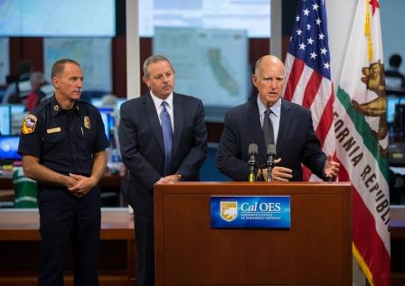 Governor Brown, Emergency Officials to Provide Wildfire Update at State Operations Center Today
