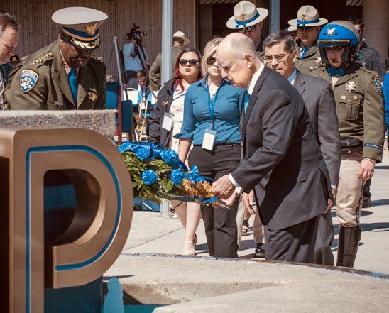 Governor Brown to Attend Peace Officers’ Memorial Ceremony Tomorrow, CHP Memorial Ceremony Tuesday 