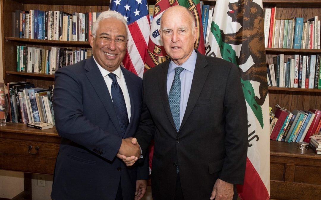 Governor Brown Welcomes Portugal to Under2 Climate Coalition