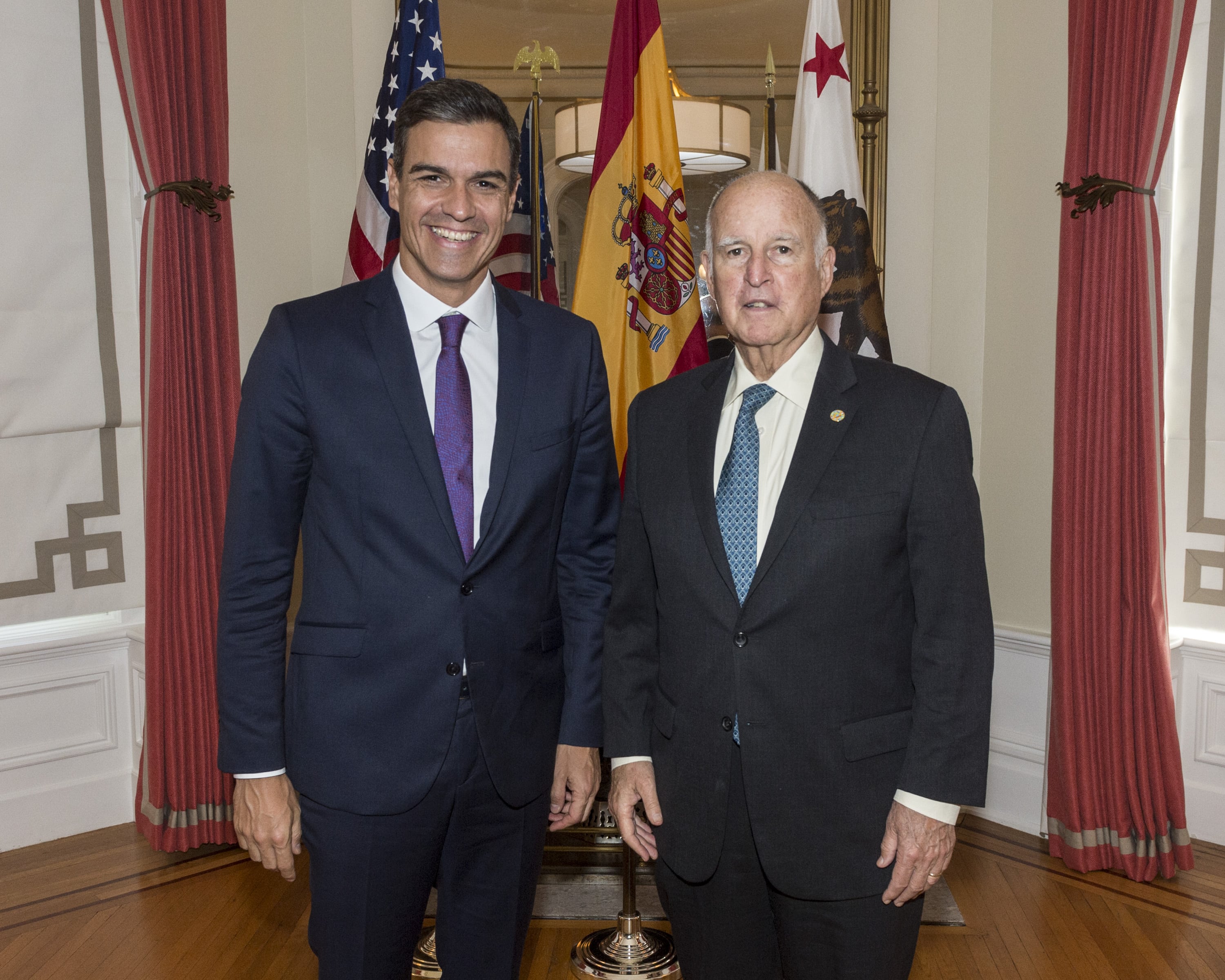 Governor Brown Meets with Spain’s Prime Minister in Sacramento